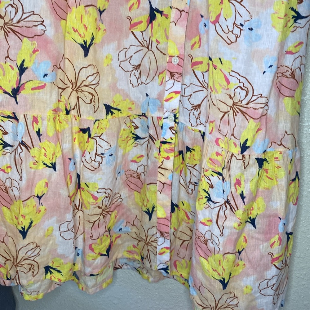 NWT Style & Co Floral Button-Down Dress Size 1X - Picture 9 of 14